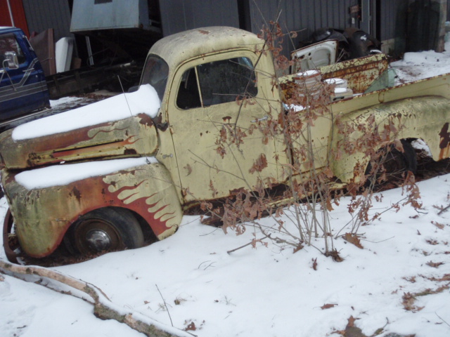 48 49 FORD F1 PICK UP TRUCK HOT RAT ROD Classic Junk Yard Classifieds